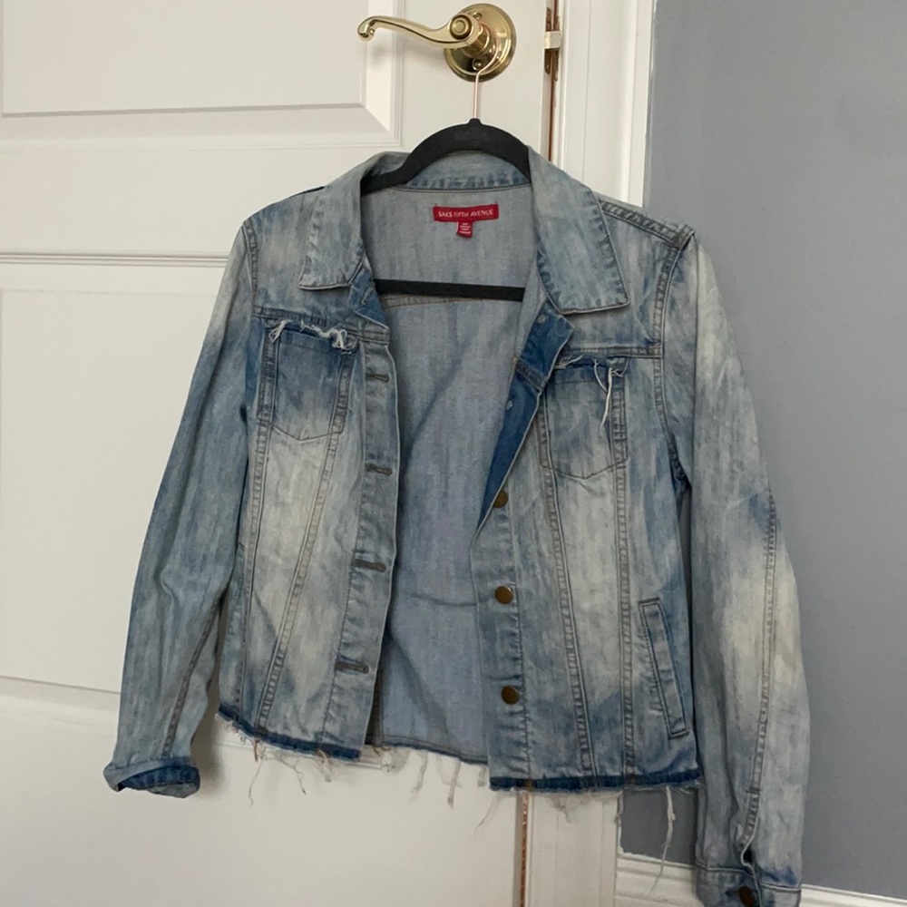 Cropped Jean Jacket